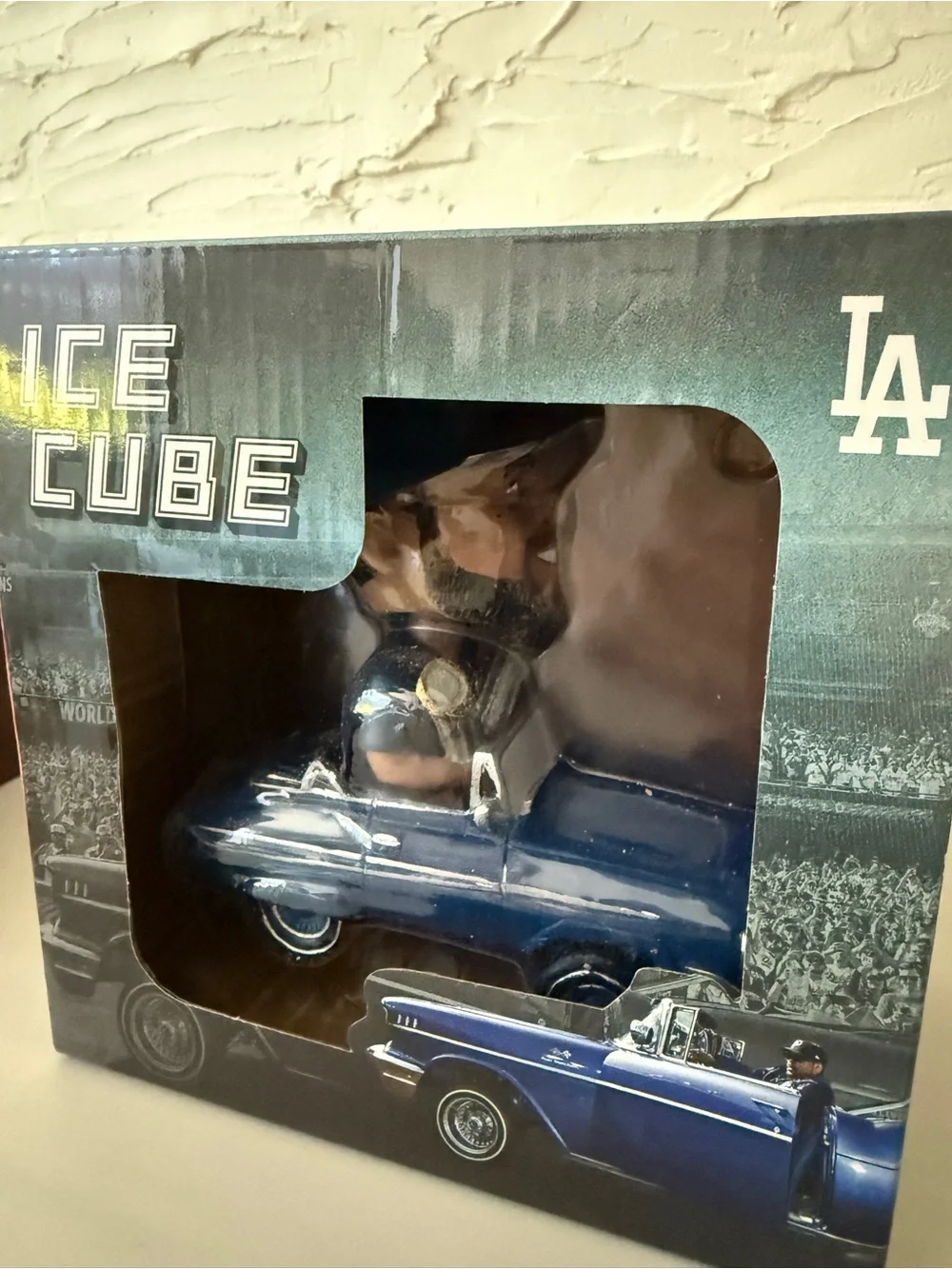 Ice Cube LA Dodgers Blue Classic Car Collectible - Wall Decor